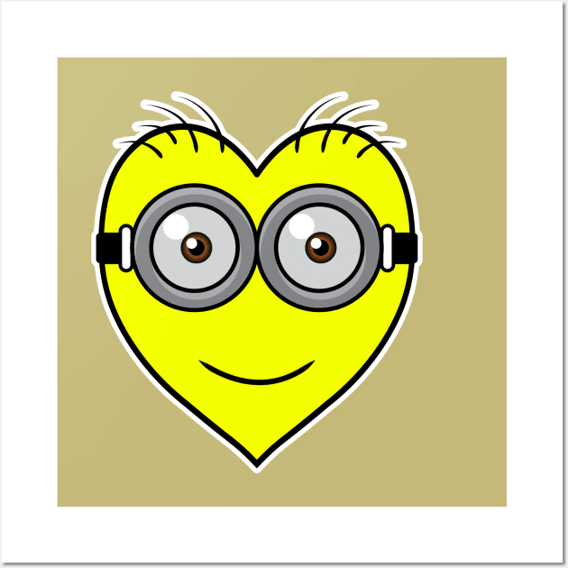 I love minion Wall Art by tsign703